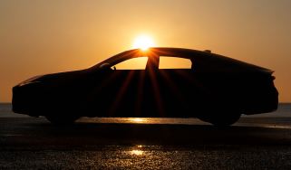 Lexus ES saloon teased - side profile